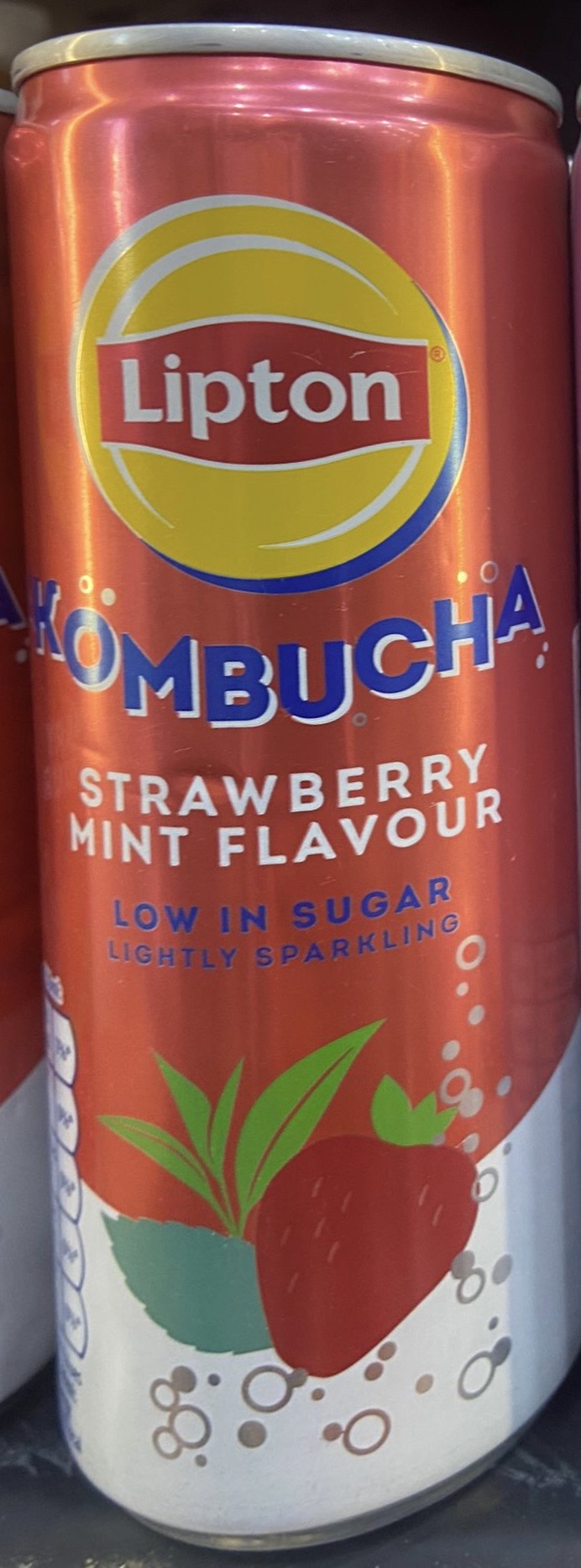 42e87cab-9acb-4be2-afea-a3efc2702ba5 ليبتون كومبوتشا فراوله 8 حبه - الصورة 1