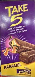 ⁦ويفر تيك فايف محشو بالكراميل 12 قطعه⁩ - الصورة ⁦2⁩