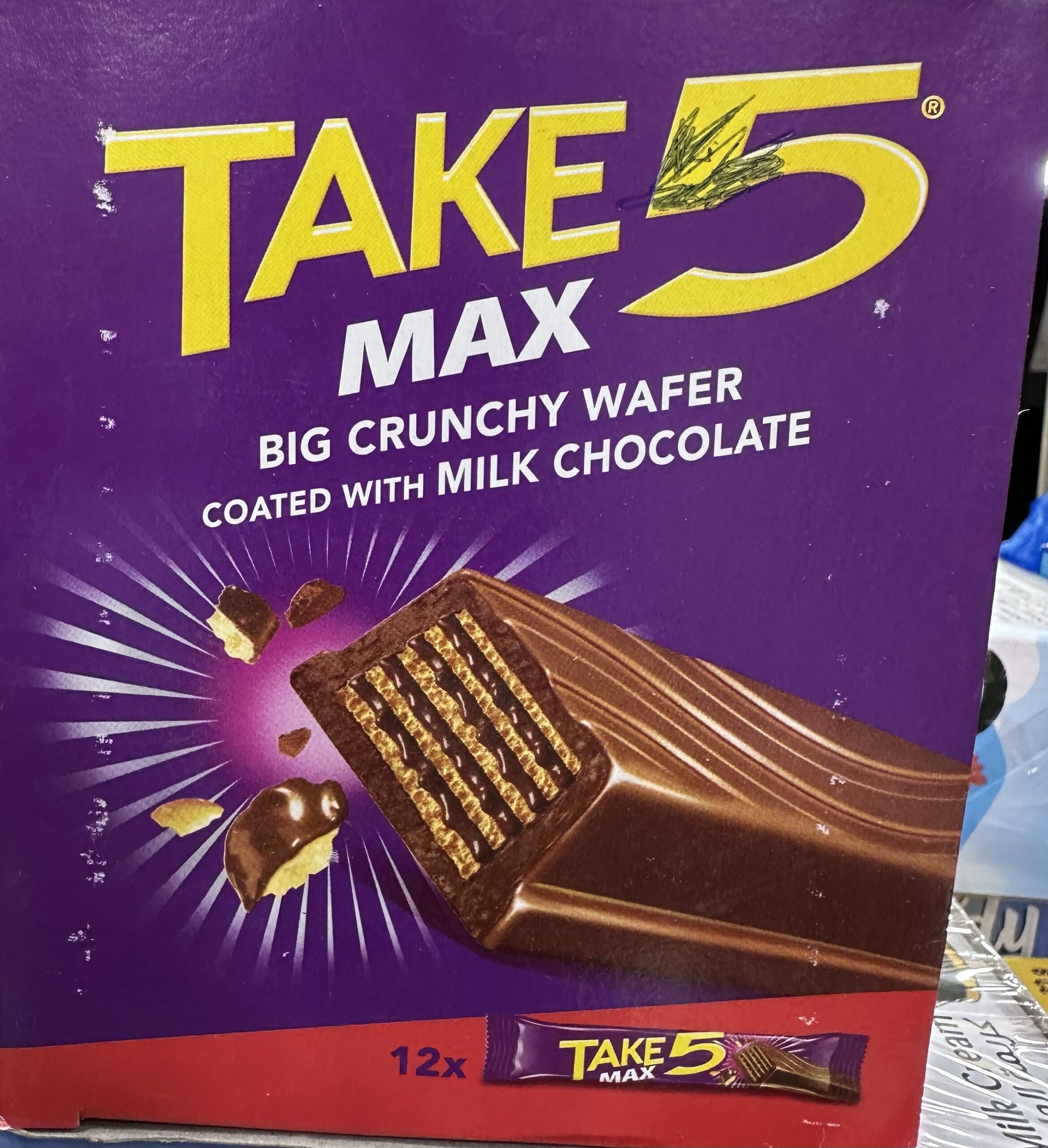 img_7228 شوكولاته تيك فايف ماكس باكيت 12حبه - الصورة 1