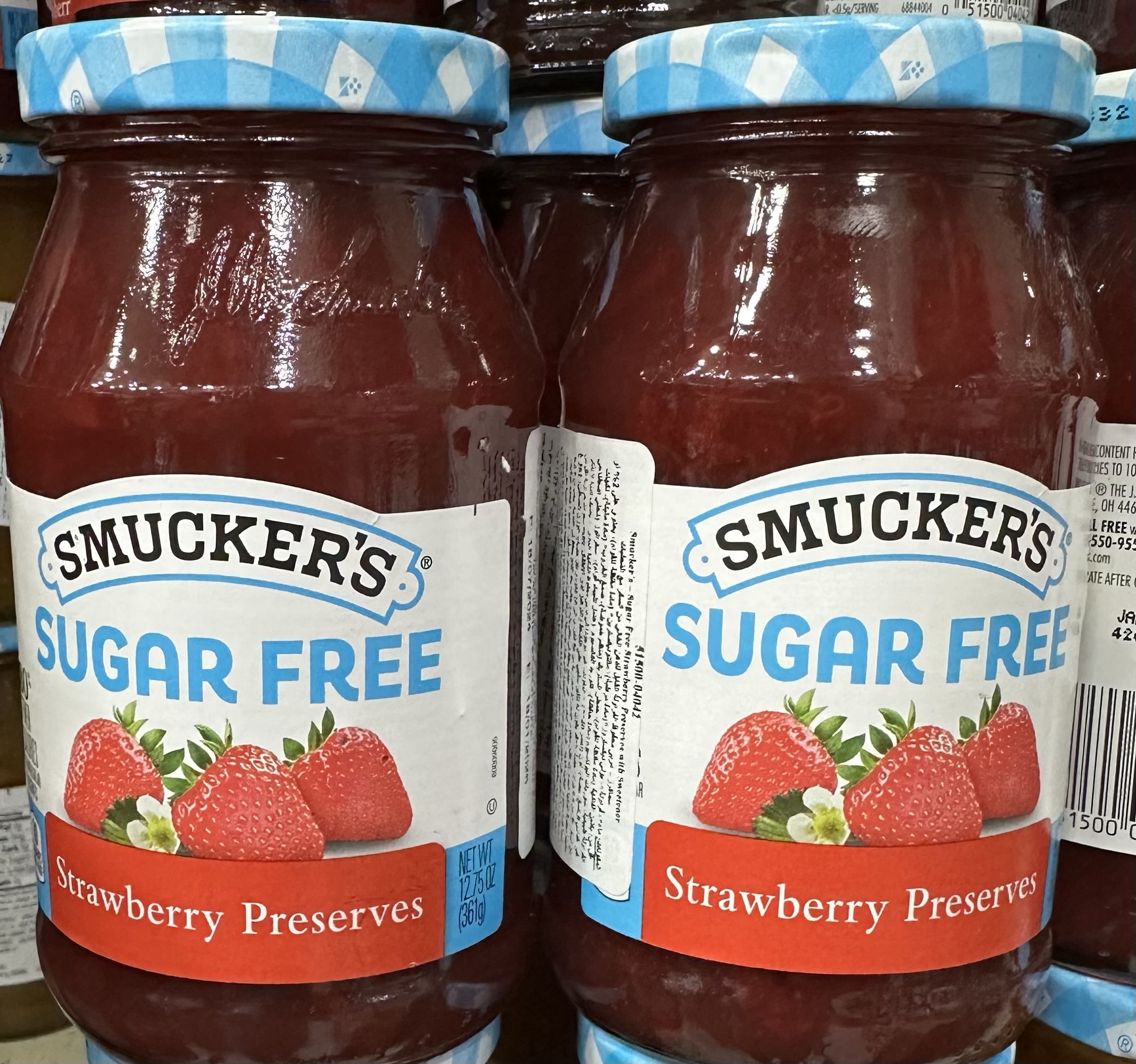 img_7243 مربى فراوله بدون سكر سموكرز 360جم - الصورة 1