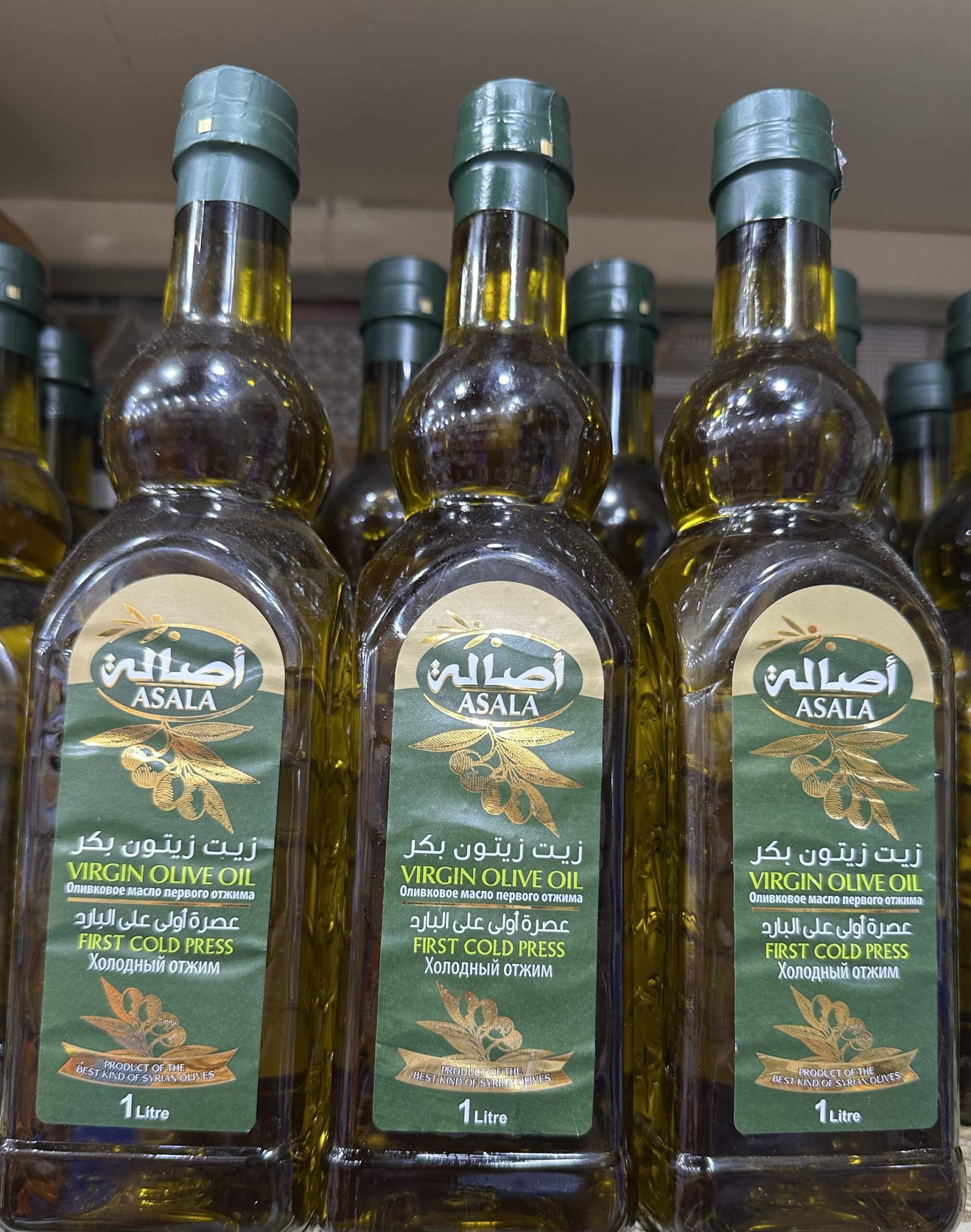 img_7246 زيت زيتون بكر اصاله 1لتر - الصورة 1