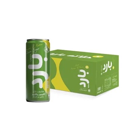 شراب غازي بارد بطعم الليمون 
6 حبات