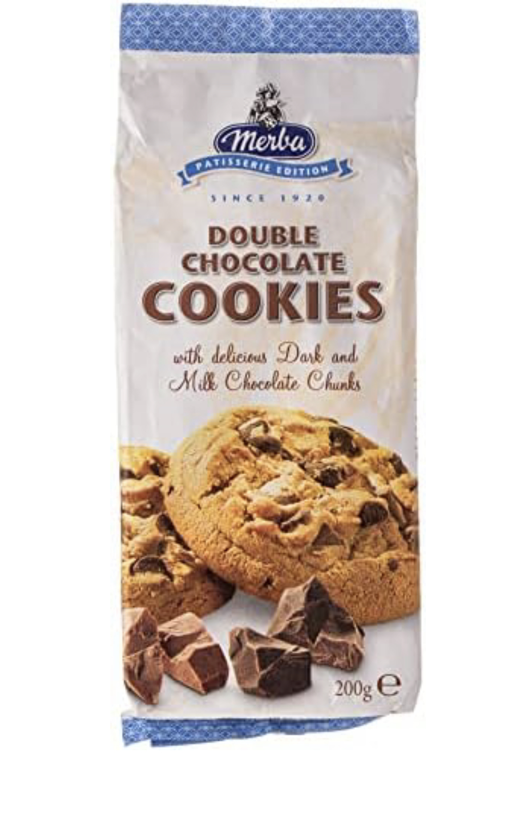 0E386107-BFE1-4C84-AD87-7DDF2BC12FCA كوكيز الشوكولاتة المزدوجة 200 جم - الصورة 1