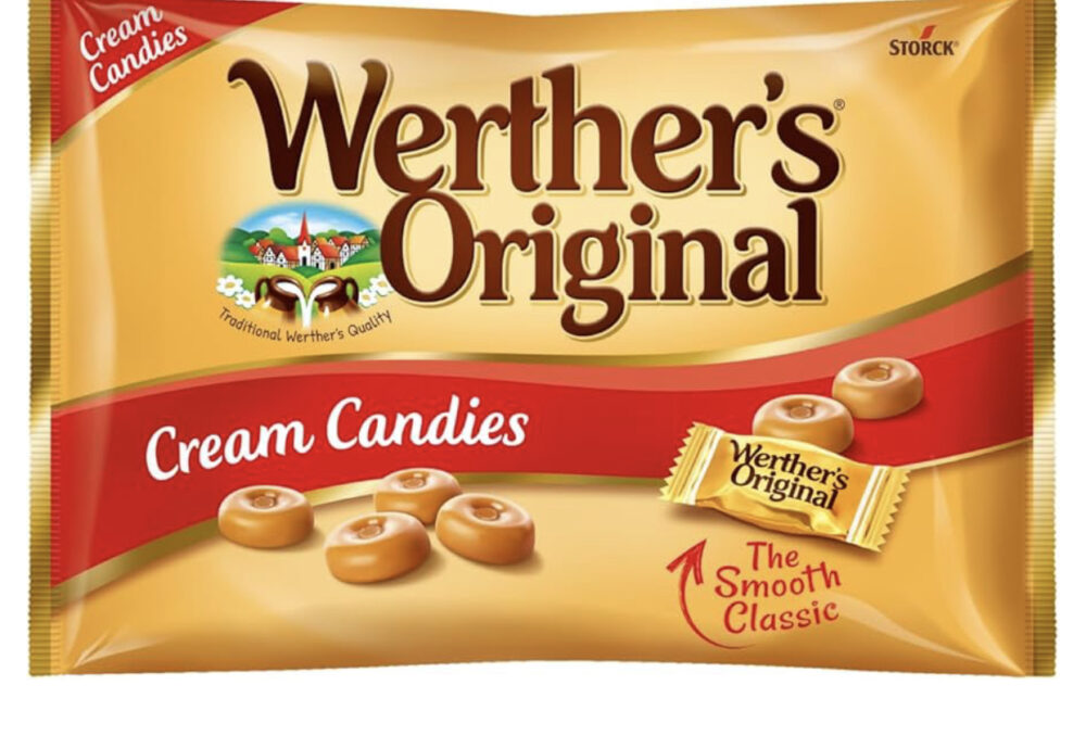 ⁦حلوى كريمية ويرثرز الأصلية كيس 1 كجم⁩ - الصورة ⁦2⁩