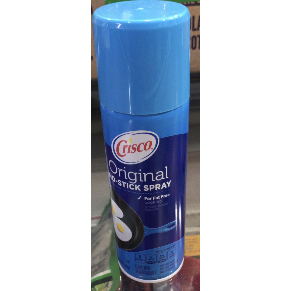 ⁦كريسكو بخاخ للطبخ بدون دهون 170جم⁩ - الصورة ⁦2⁩