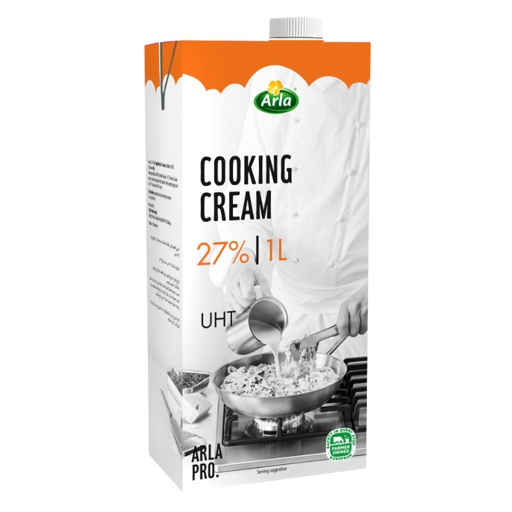 ⁦كريمة الطبخ والحلويات ارلا 1 لتر 3 حبات⁩ - الصورة ⁦2⁩