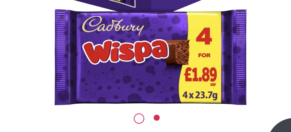 D5B7CE71-0B55-4CDE-B690-A4E544EDAA1A شوكولاتة كادبوري ويسبا 4 قطع 94.8 جم - الصورة 1