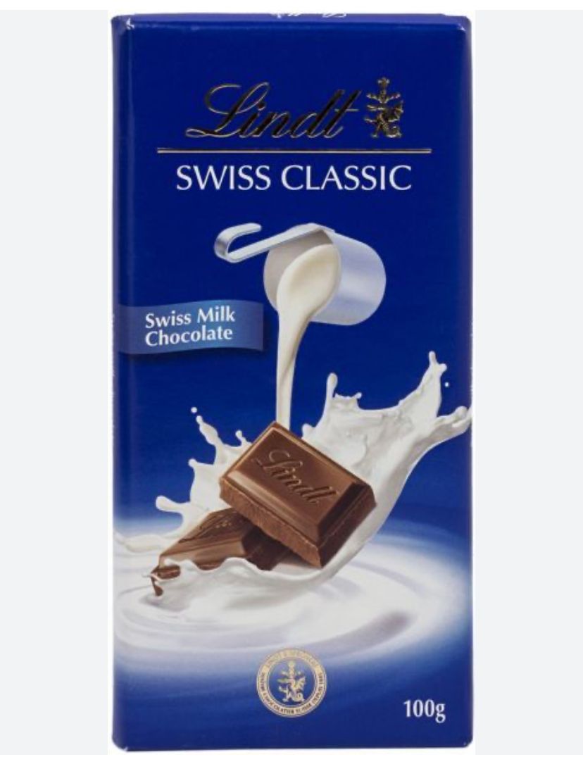 0280E0F8-996E-488A-B544-761B5CA05B69 ليندت شوكولاته بالحليب 100جم - الصورة 1