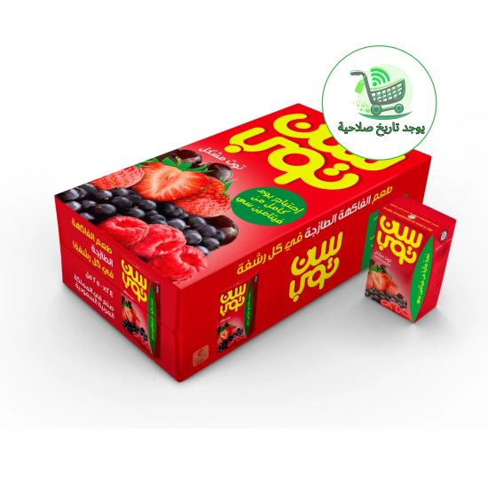 سن توب عصير خليط التوت، 24 × 250 مل