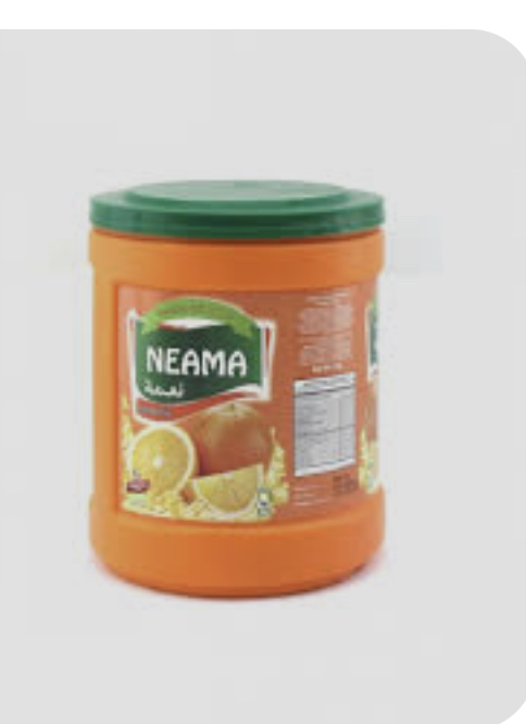 1EC2D82C-E18C-4BB5-9159-30DD57CB28EC عصير نعمه بودره بنكهة البرتقال 2 كيلو - الصورة 1