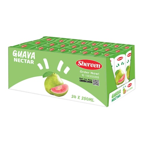 20525C3D-11C2-4D2B-BEEB-B8D32F75B64A كرتون عصير شيرين بنكهة الجوافه24 حبه 250 ملى - الصورة 1