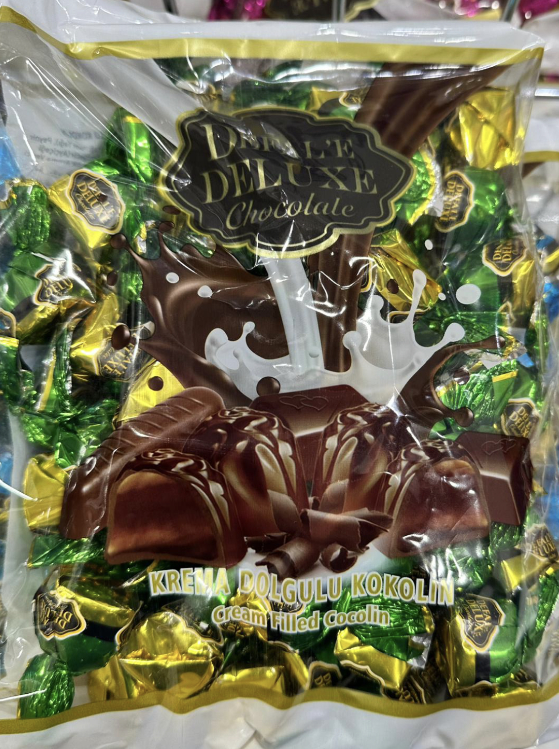 290CFD7C-EEBF-49A0-B1B3-4B4E5E687AC8 شوكلاتة دالي ديلوكس كو كو لين محشو بالكريمة 1 كيلو - الصورة 1