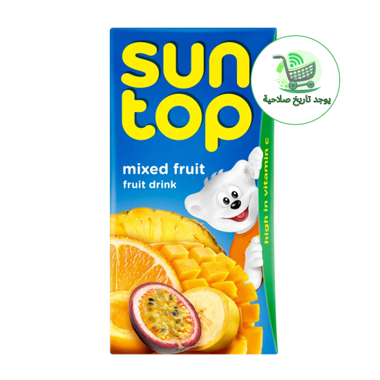عصير سن توب الفواكه المشكلة 125مل 18حبه