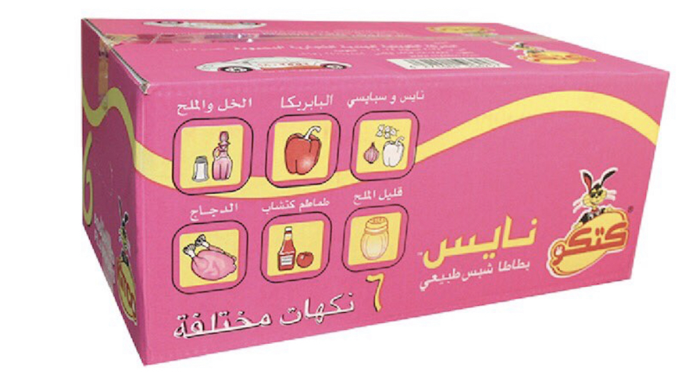 7EA62164-59E6-40F1-A802-05CE47D27F7F كرتون شيبسى نايس نكهات مشكلة - الصورة 1