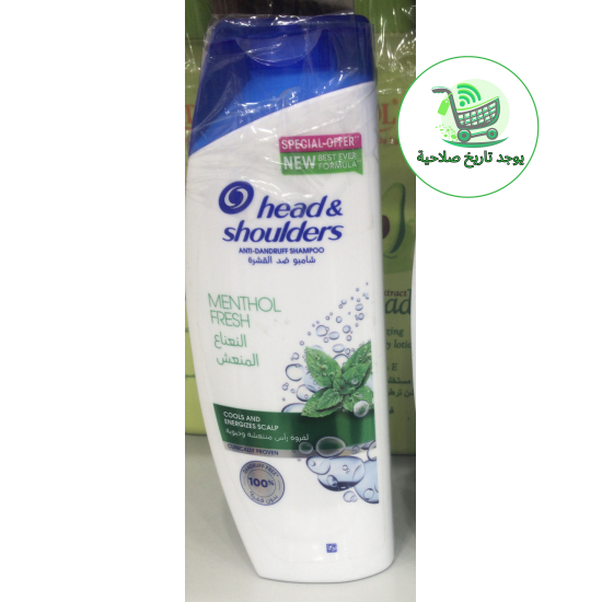 شامبو هيد اند شولدرز النعناع المنعش 400 مل