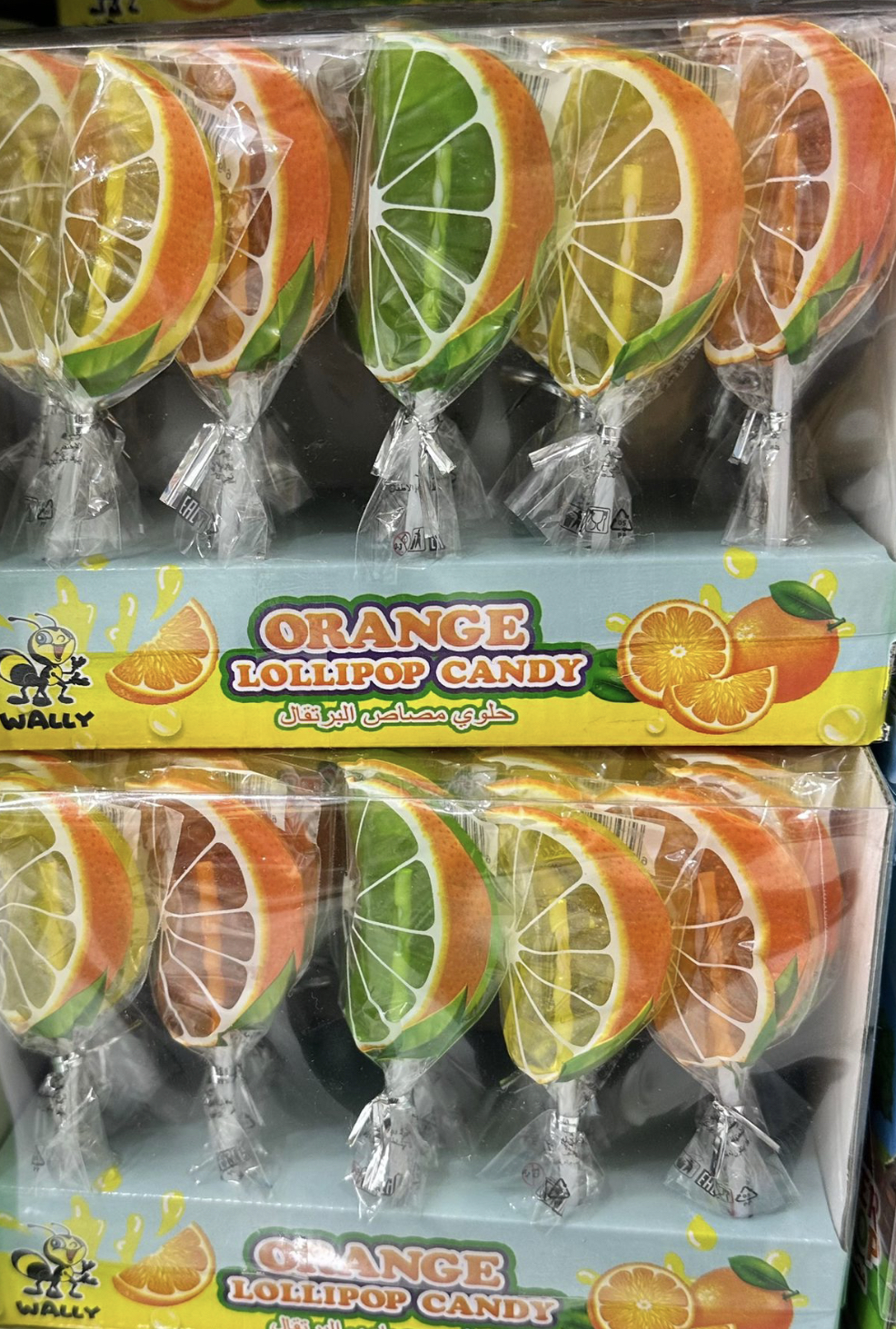 BE46891C-CB4B-4117-8481-DAB3B2A011DA حلوي مصاص بنكهة البرتقال باكت كامل 30 حبه - الصورة 1