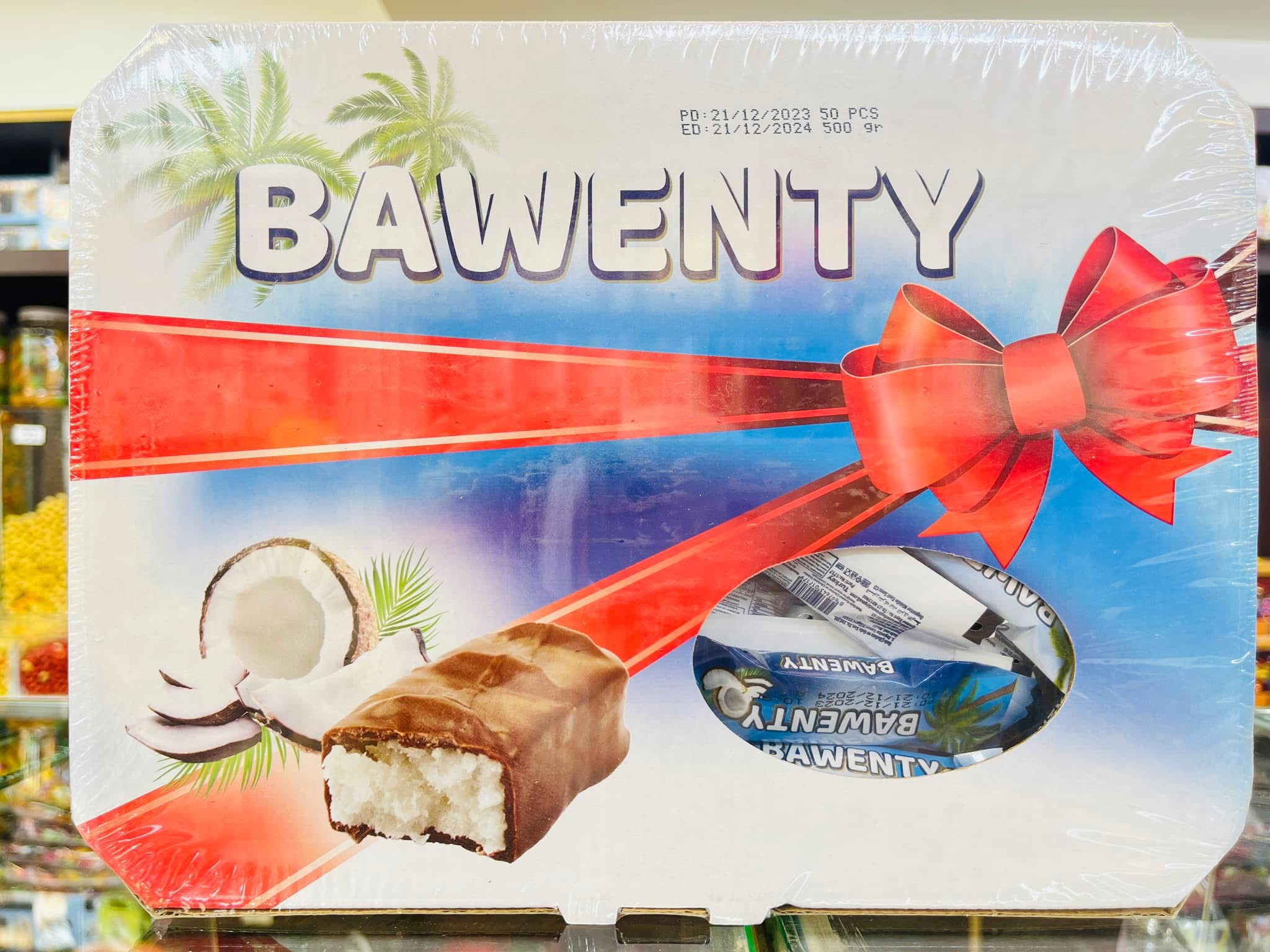 D8E1A08B-618F-41D2-B6A4-D82BCE0B37F1 شوكلاتة باونتي مني هدايا علبه 500 جم - الصورة 1