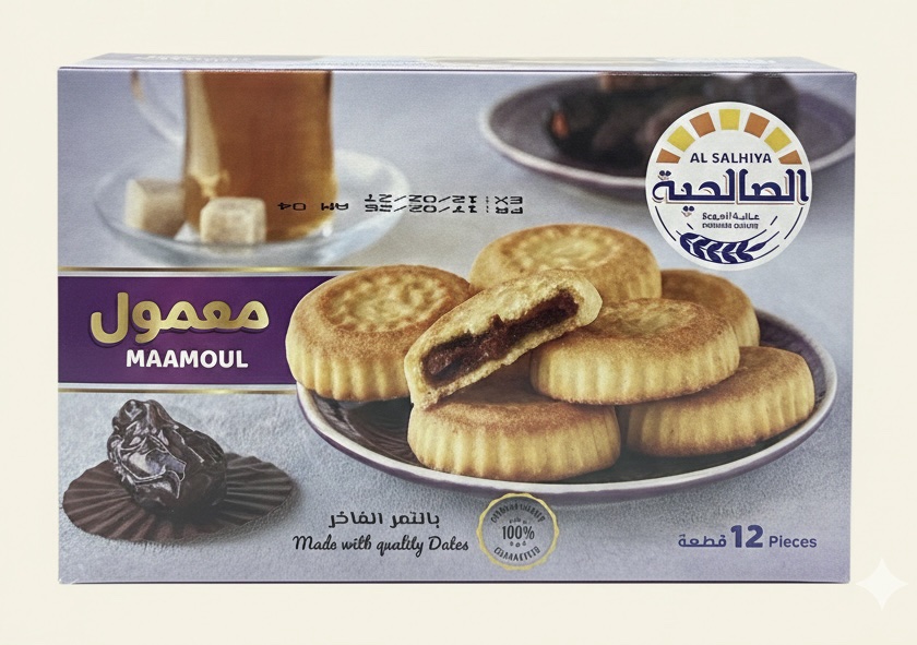 img_1139 معمول الصالحيه بالتمر 12 قطعه - الصورة 1