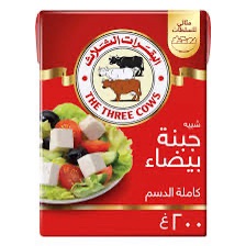img_5142 جبنة بيضاء البقرات الثلاث 200 جم 3 حبات - الصورة 1