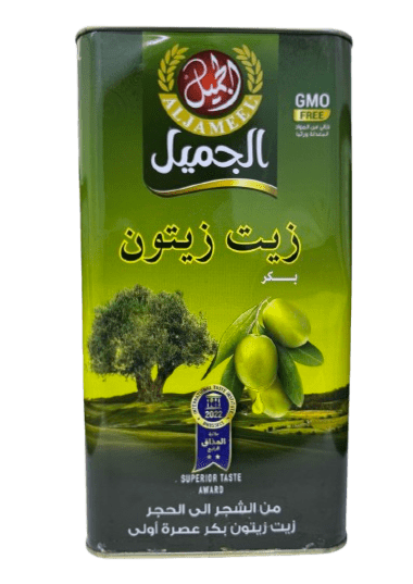 img_5231-2 زيت زيتون عصرة اولى الجميل 5 لتر - الصورة 1