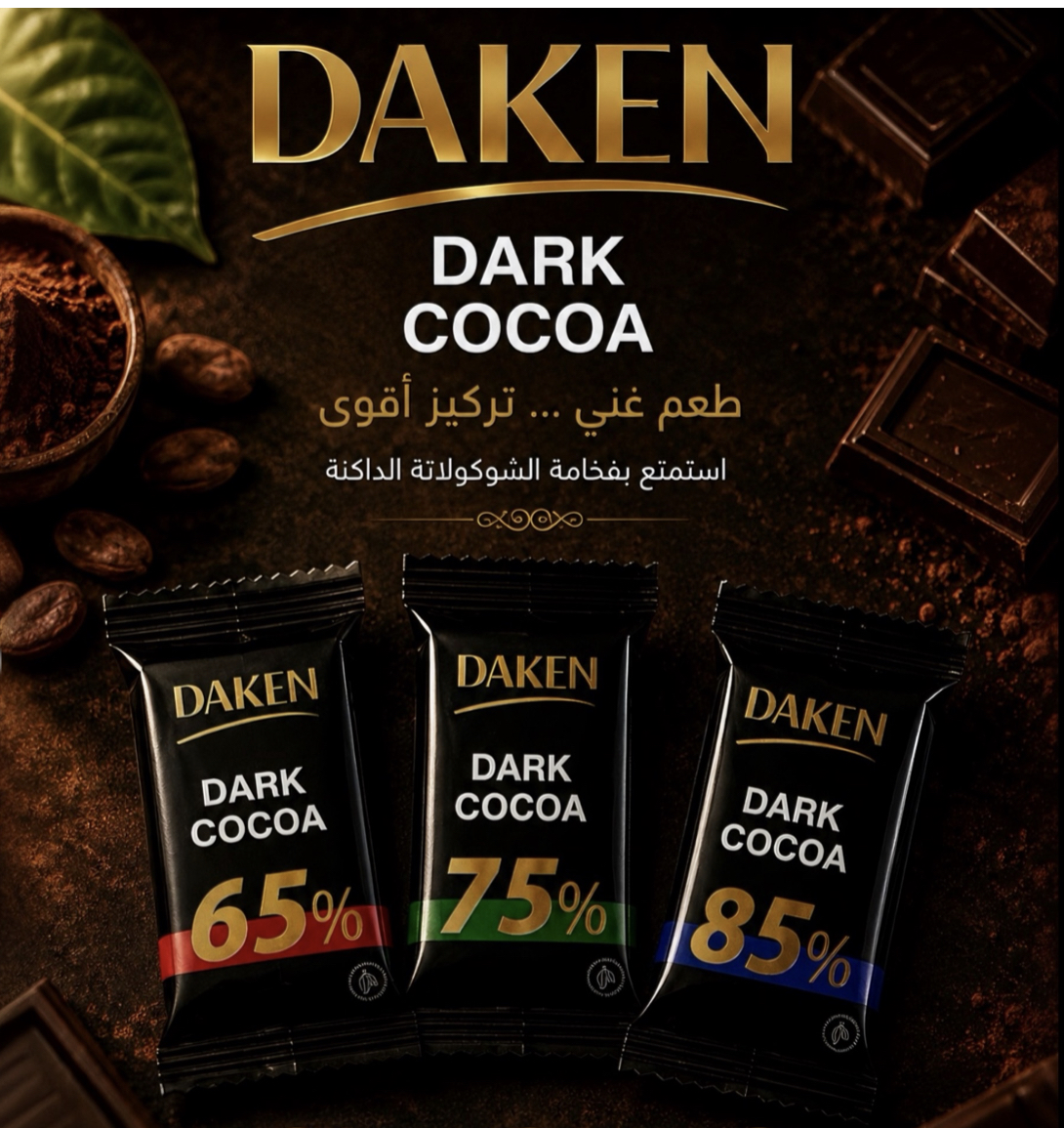 34D090D4-68EF-4C2C-AE62-94D34299AA16 شوكلاتة داكنة 65% علبه 50 قطعه - الصورة 1