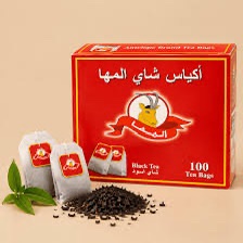 img_9165 شاي اسود المها 100 كيس - الصورة 1